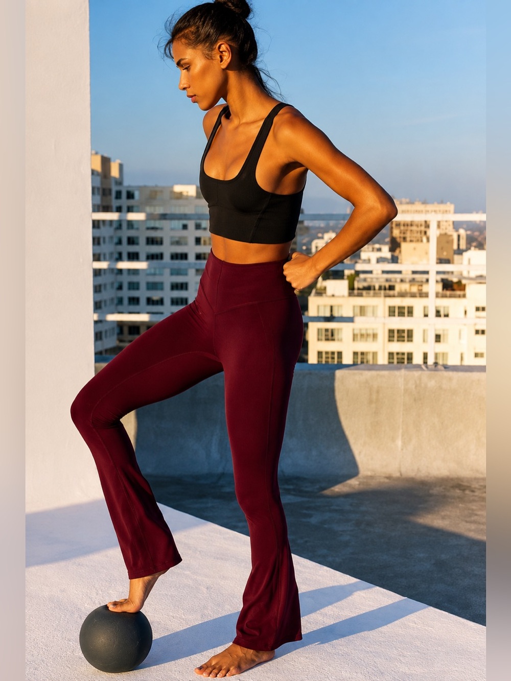 FP Movement| ‘Never Better’ Split Hem Flare Leggings